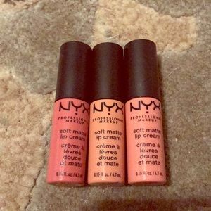 Mini NYX Liquid lipsticks from the NYX VAULT